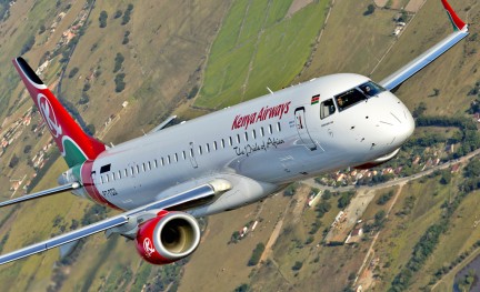Kenya Airways Embraer 190
