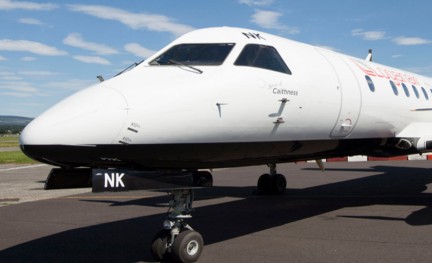Loganair Saab