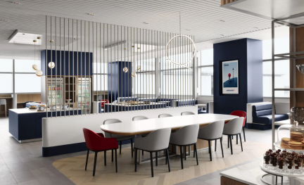 Air France Los Angeles Lounge