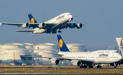 Lufthansa 747 A380