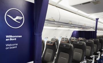 Lufthansa cabine
