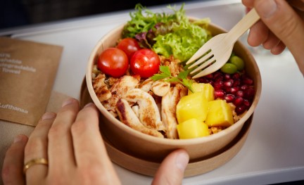 Lufthansa eten
