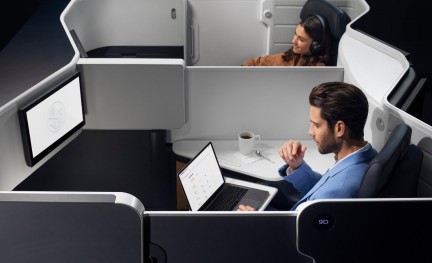 Air France Nieuwe Business Class met schuifdeurtjes