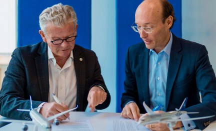 sas skyteam handtekening