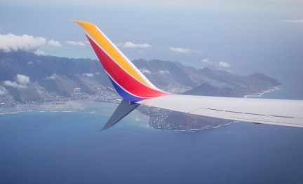 Foto (c) Southwest Airlines Southwest Airlines vleugel MAX