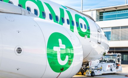 Transavia close-up