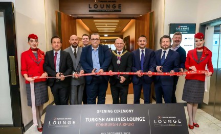 Foto (c) Turkish Airlines Turkish Airlines lounge Edinburgh