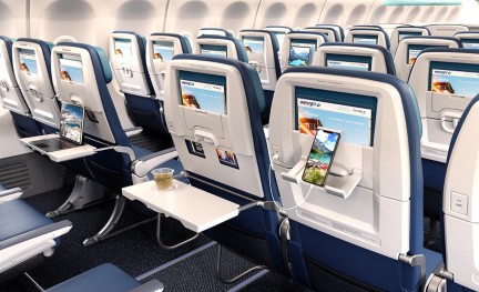 Foto (c) WestJet WestJet 737 MAX cabine