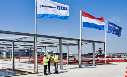 Schiphol A-pier hoogste punt