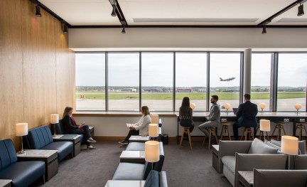British Airways Aberdeen lounge