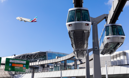 Skytrain Dusseldorf Airport