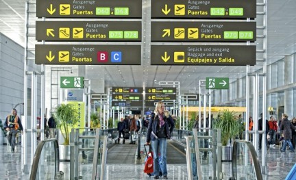 malaga airport, aena, spanje