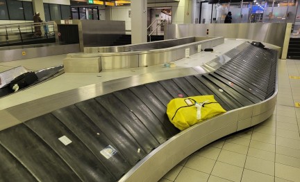 Schiphol Bagageband Koffer