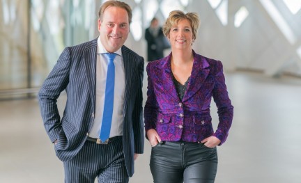 Daan Lenderink en Arlette van Bezu