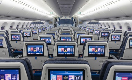 KLM Economy IFE