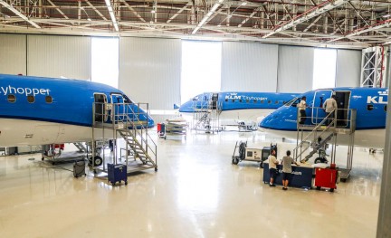 KLM Embraers