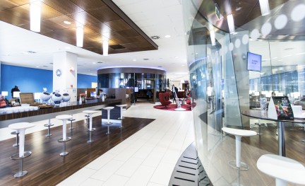 KLM Schengen lounge