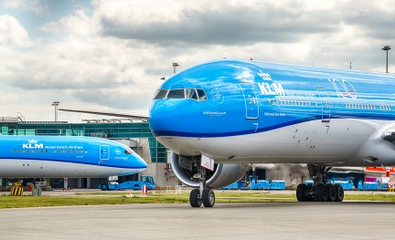 KLM 787 777 Schiphol