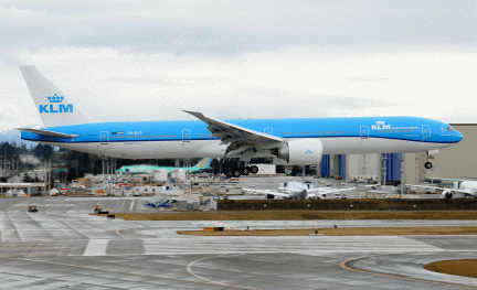KLM Boeing 777