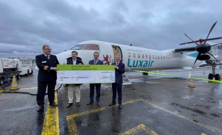 Antwerpen Luxair Londen