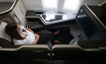 British Airways Boeing 777 nieuwe First Class