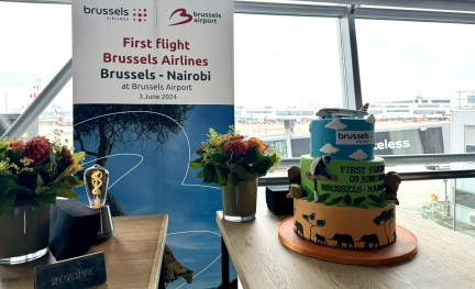 Brussels Airlines Nairobi Eerste vlucht