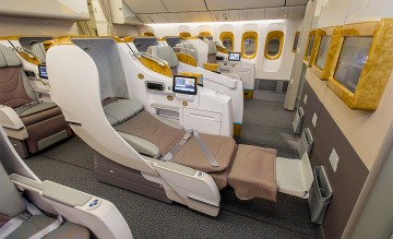 Emirates 777 Business Class