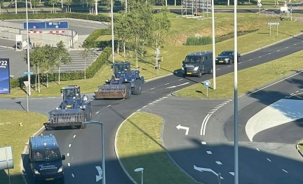 Marechaussee Boerenprotest