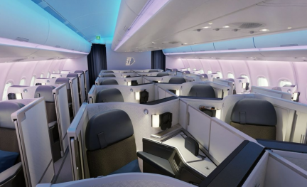 Nieuwe Business Class Malaysia Airlines