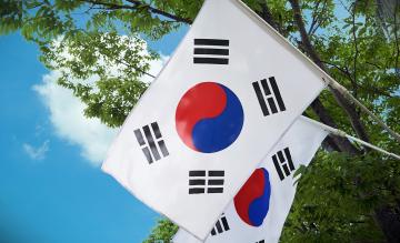 Vlag Zuid-Korea