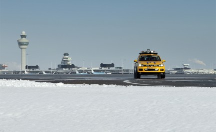 Schiphol sneeuw