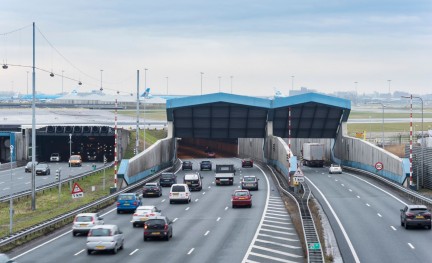 Schipholtunnel Snelweg