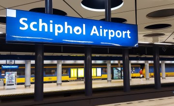 trein station schiphol