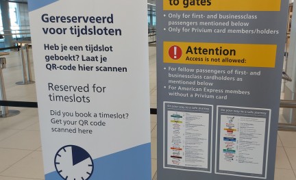 Schiphol tijdslot