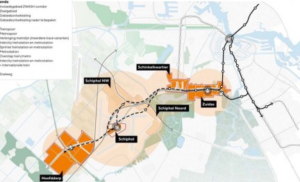 Metro Schiphol Tracékaart