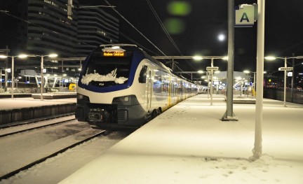 Sprinter sneeuw
