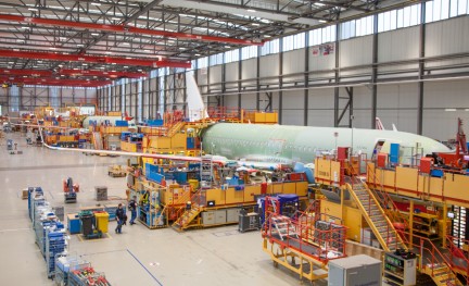 Airbus A320 productie
