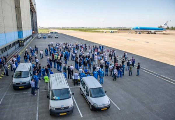 Voltallige KLM directie aanwezig bij slachtoffers vlucht MH17