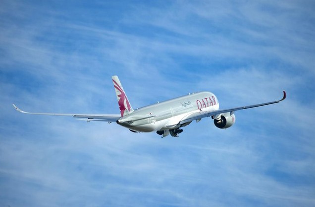 a350, xwb, qatar airways, airbus, testvlucht