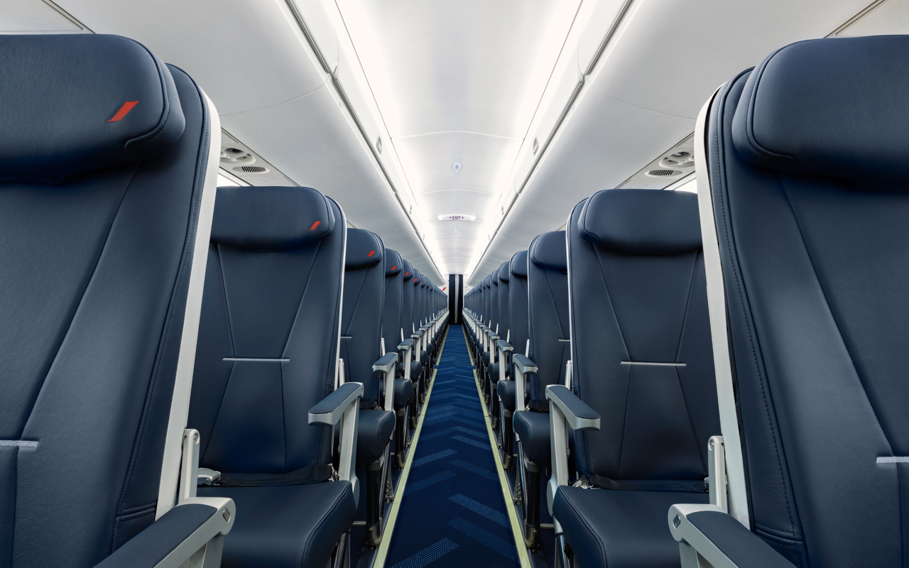 Air France Embraer 190 cabine