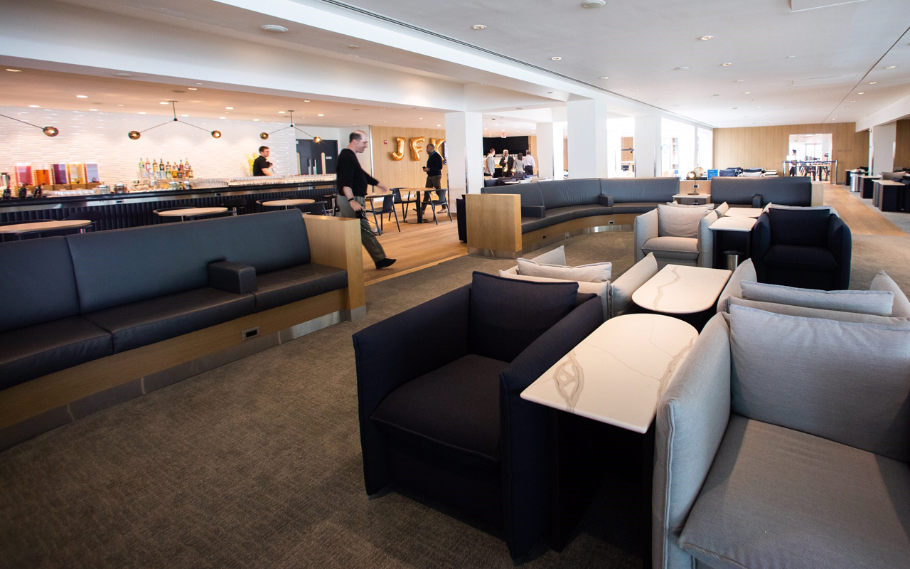 BA lounge JFK