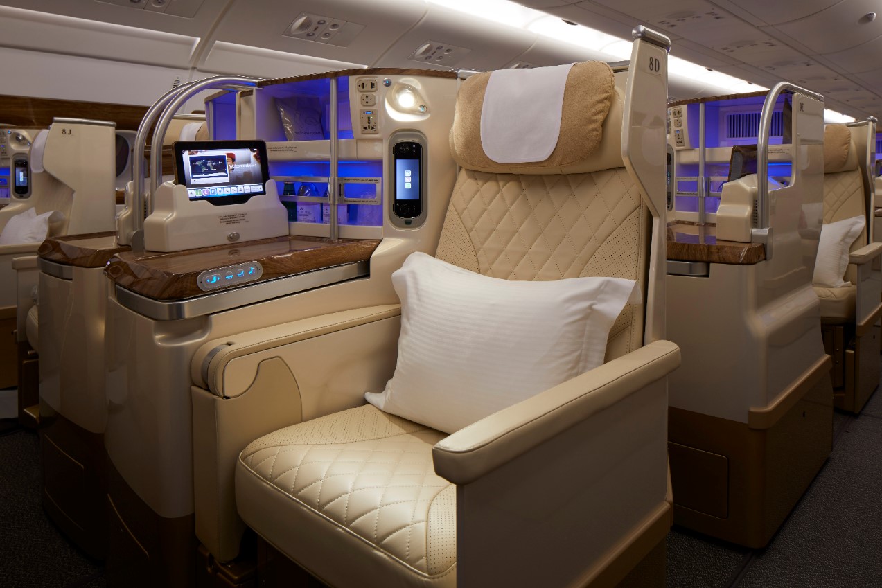 Emirates A380 Business Class