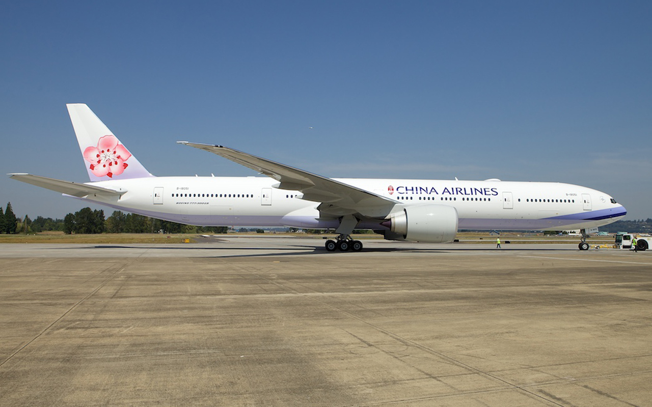 China Airlines: meer capaciteit op Schiphol door inzet Boeing 777-300ER