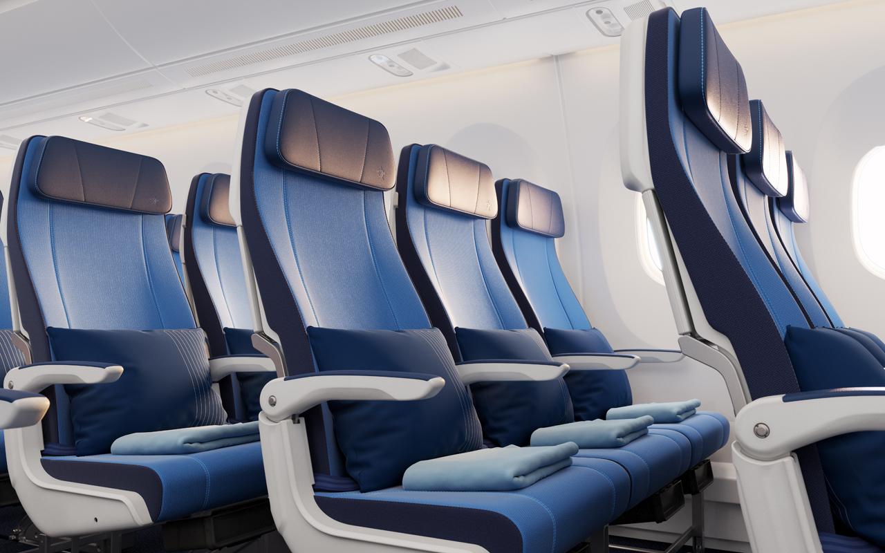 Edelweiss A350 Economy