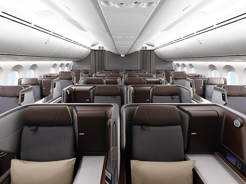 EVA Air Boeing 787-9 Business Class