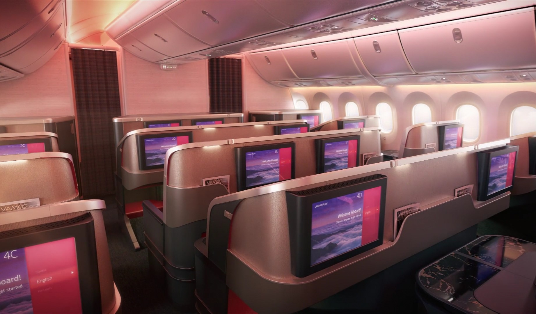 LATAM 787 Business Class