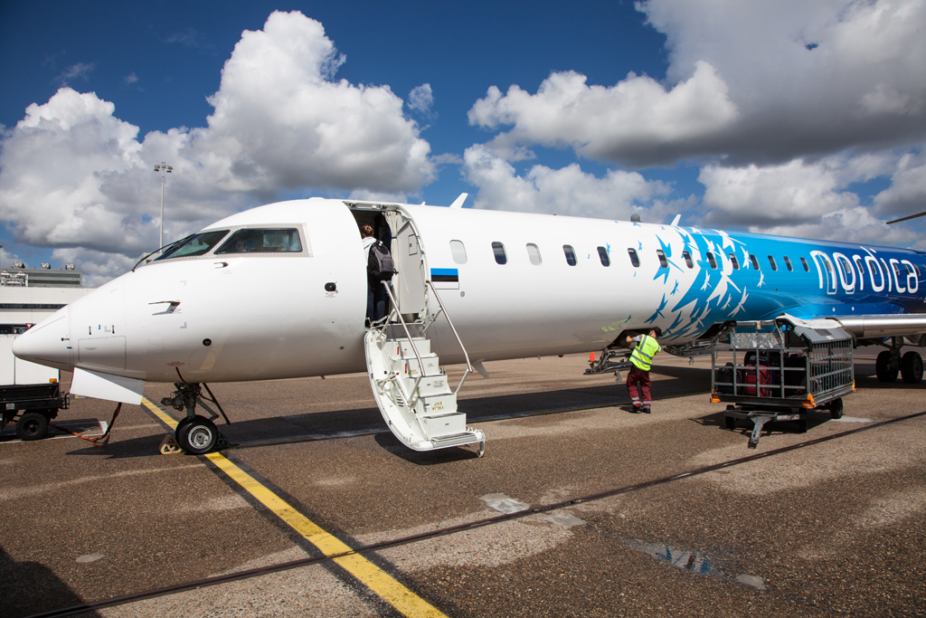 Over en uit: laatste vluchten Nordica vanaf Groningen