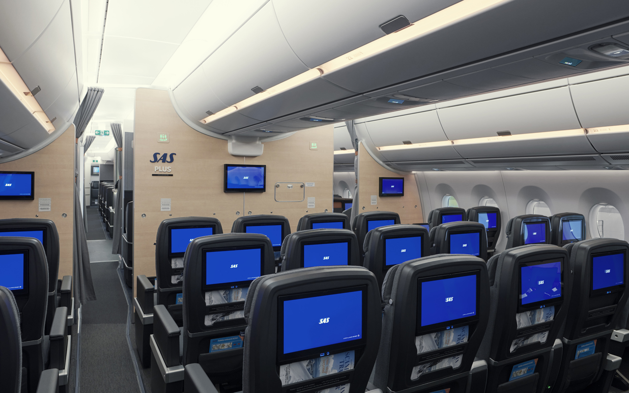 SAS A350 Premium Economy