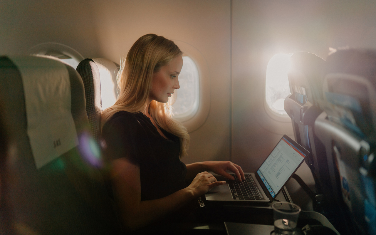 SAS biedt gratis WiFi op vluchten van Schiphol naar Scandinavië