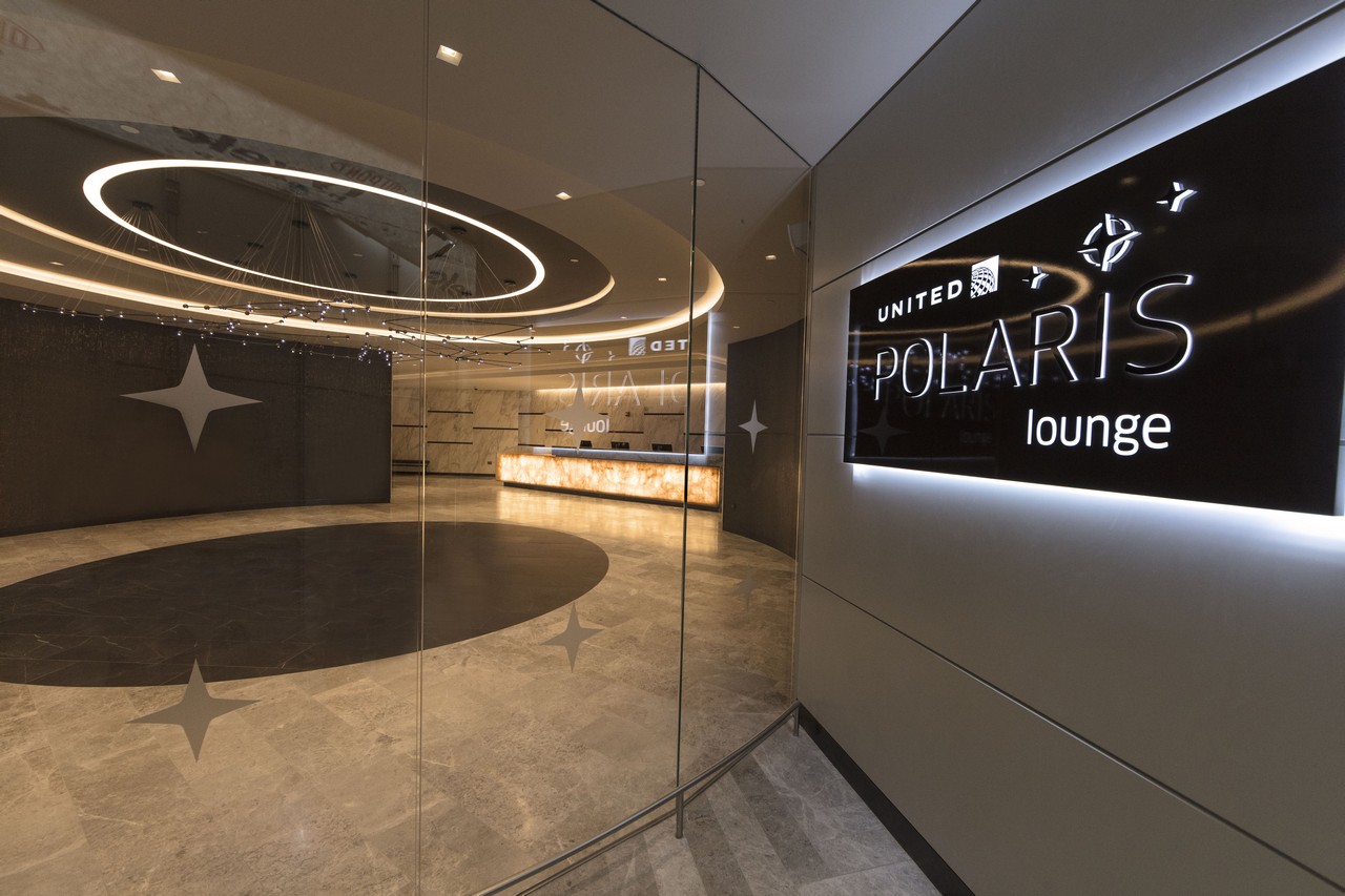 United Polaris-lounge Newark